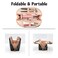 Ethereal Large Cosmetic Bag Marble Black Travel Makeup Bag Waterproof Makeup Organizer Bag Portable Makeup Bag Purse Small Toiletry Bag for Women