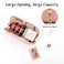 Ethereal Large Cosmetic Pouch Lightweight Makeup Bag for Purse Travel Zipper Pouch Makeup Accessories Organizer Pink