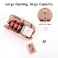 Ethereal Large Cosmetic Pouch Lightweight Makeup Bag for Purse Travel Zipper Pouch Makeup Accessories Organizer Pink
