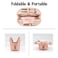 Ethereal Large Cosmetic Pouch Lightweight Makeup Bag for Purse Travel Zipper Pouch Makeup Accessories Organizer Pink
