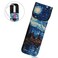 Flashideas Van Gogh Starry Night Curling Iron Travel Case Neoprene Storage Pouch Case Bag Neoprene Straightener Holder and Silicone Hot Hair Tools Universal Curling Iron Cover