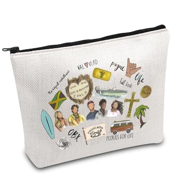 FOTAP OBX Pogue Outer Inspire Makeup Bag Pogues For Life Gift Pogue Adventure Gift Outer Fan Survival Kit OBX BAG