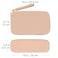 FUSMYE Set of 2 Zipper Makeup Brushes Bag For Travel Large Silicone Makeup Brush Holder Washable Make Up Brushes Pouch Case Makeup Tools for Organizing Cosmetics Daily Work