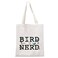 GJTIM Ornithologist Gift Bird Nerd Zipper Makeup Bag for Bird Lovers Bird Nerd Tote