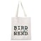 GJTIM Ornithologist Gift Bird Nerd Zipper Makeup Bag for Bird Lovers Bird Nerd Tote