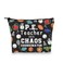 GJTIM PE Teacher Chaos Coordinator Zipper Pouch Physical Education Gift for Gym Teacher Appreciation Makeup Bag PE Teacher BLK