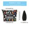 GJTIM PE Teacher Chaos Coordinator Zipper Pouch Physical Education Gift for Gym Teacher Appreciation Makeup Bag PE Teacher BLK