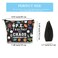 GJTIM PE Teacher Chaos Coordinator Zipper Pouch Physical Education Gift for Gym Teacher Appreciation Makeup Bag PE Teacher BLK