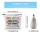 GJTIM Pediatric Physical Therapist Gift Pediatric PT Every Little Step Counts Makeup Bag Paediatricians Gift Step Counts Bag