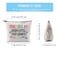 GJTIM Pediatric Physical Therapist Gift Pediatric PT Every Little Step Counts Makeup Bag Paediatricians Gift Step Counts Bag