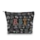 GJTIM Registered Behavior Technician Gift RBT Gift Behavior Therapist Zipper Pouch Makeup Bag for ABA BCBA Behavior Analyst RBT Black