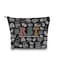 GJTIM Registered Behavior Technician Gift RBT Gift Behavior Therapist Zipper Pouch Makeup Bag for ABA BCBA Behavior Analyst RBT Black
