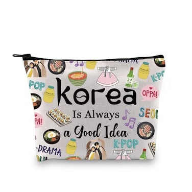 GJTIM South Korea Travel Vacation Trip Souvenir Gift Korea Bachelorette Trip Gift South Korea Travel Accessory Bag Good Idea Korea