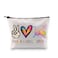 GJTIM Spin Bike Gift Spin Class Gift Spin Instructor Gift Indoor cycling Bike Gift Peace Love Spin Zipper Pouch Cycling Accessories Bag Love Spin