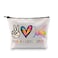 GJTIM Spin Bike Gift Spin Class Gift Spin Instructor Gift Indoor cycling Bike Gift Peace Love Spin Zipper Pouch Cycling Accessories Bag Love Spin