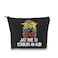 GJTIM True Crime Gift Seriel Killer Gift Just Here to Establish and Alibi Makeup Bag for Crime Show FanAlibi Black