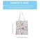 GJTIM TV Show Inspired Gift Doctor Fans Merchandise Zipper Pouch Funny Doctor Makeup Bag Gift Greys Pattern Tote