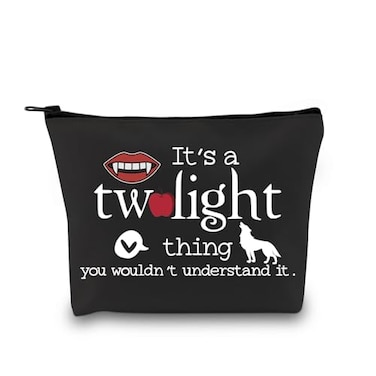 GJTIM TV Show Inspired Gift Its A Thing You Wouldnt Understand It Zipper Pouch Makeup Bag for Vampire Fans T thing Black