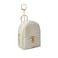 Grurun Mini Backpack Cute Cosmetic Bag for Women Creative Cute Pendant Keychain Keychains Keyrings PU Leather Makeup Bag Key Lipstick Card Holder Data Cable Organizer Zipper Pouch