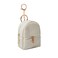 Grurun Mini Backpack Cute Cosmetic Bag for Women Creative Cute Pendant Keychain Keychains Keyrings PU Leather Makeup Bag Key Lipstick Card Holder Data Cable Organizer Zipper Pouch