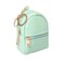 Grurun Mini Backpack Cute Cosmetic Bag for Women Creative Cute Pendant Keychain Keychains Keyrings PU Leather Makeup Bag Key Lipstick Card Holder Data Cable Organizer Zipper Pouch