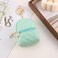 Grurun Mini Backpack Cute Cosmetic Bag for Women Creative Cute Pendant Keychain Keychains Keyrings PU Leather Makeup Bag Key Lipstick Card Holder Data Cable Organizer Zipper Pouch