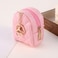 Grurun Mini Backpack Cute Cosmetic Bag for Women Creative Cute Pendant Keychain Keychains Keyrings PU Leather Makeup Bag Key Lipstick Card Holder Data Cable Organizer Zipper Pouch