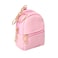 Grurun Mini Backpack Cute Cosmetic Bag for Women Creative Cute Pendant Keychain Keychains Keyrings PU Leather Makeup Bag Key Lipstick Card Holder Data Cable Organizer Zipper Pouch