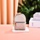 Grurun Mini Backpack Cute Cosmetic Bag for Women Creative Cute Pendant Keychain Keychains Keyrings PU Leather Makeup Bag Key Lipstick Card Holder Data Cable Organizer Zipper Pouch