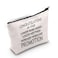 Gzrlyf Work Promotion Makeup Bag Congratulations on Work Promotion Gift for Her Funny Work Promotion Job Promotion Gifts Zipper Pouch CONGRATULA