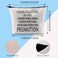 Gzrlyf Work Promotion Makeup Bag Congratulations on Work Promotion Gift for Her Funny Work Promotion Job Promotion Gifts Zipper Pouch CONGRATULA