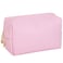 HAOGUAGUA Makeup Bag Pouch Purse Organizer Waterproof Travel Cosmetic Organizer for Women Medium Size Pink