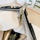 HAPPYHEIDI Cute Floral Makeup Bag Cosmetic Travel Pouch with Bottom and Zipper Purse Make Up Organizer Aesthetic Textured Fabric Medium