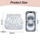 honitty Mini Makeup PouchCorduroy Elastic Wallet Storage for WomenCute Small Lipstick Bag for Purse