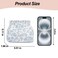 honitty Mini Makeup PouchCorduroy Elastic Wallet Storage for WomenCute Small Lipstick Bag for Purse