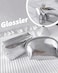 Intonowa Small Makeup Bag Silver Leather Makeup pouch Waterproof Cosmetic Bags for Women