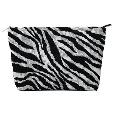 itgowisa Zebra Makeup Bag for WomenTravel Makeup Pouch Purse Organizer