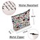 JXGZSO Formula Lover In My Formula Era Cosmetic Bag Formula Racing Fan Race Week Gift