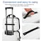 JZRTravel 14Inch Makeup Train Case Hardshell PCABS Travel Cosmetic Organizer Makeup Storage Box for Toiletry Durable Portable Gifts for Women