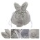 Kichvoe Little Bear Rabbit Ears Drawstring Bag Plush Makeup Pouch Lightweight Small Cosmetic Organizer for Travel and Daily Use 984X708X039 Inches