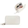 Kososuru Small Makeup Bag for Purse Portable Waterproof Cosmetic Bag Travel Makeup Pouch for Women Beige