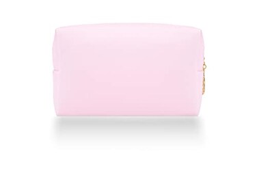 Kososuru Small Makeup Bag Portable Cosmetic Bag for Women Makeup Pouch Waterproof Toiletry Bag for Travel Bright Pink Normal