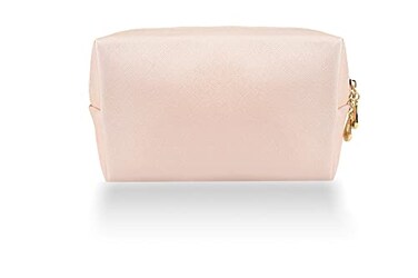 Kososuru Small Makeup Bag Portable Cosmetic Bag for Women Makeup Pouch Waterproof Toiletry Bag for Travel Light Pink Normal