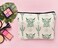 Lacosu Green Cow Makeup Bag Cowgirl Stuff Western Gifts