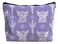 Lacosu Western Makeup Bag Cowgirl Stuff Leather Cow U