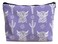 Lacosu Western Makeup Bag Cowgirl Stuff Leather Cow U