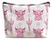 Lacosu Western Makeup Bag Cowgirl Stuff Cow Makeup Bag Leather COW L