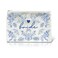 LADY&HOME LADYHOME Bride Makeup Bag Blue Bride Bag for Bridal Shower Wedding Engagement Gifts