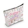 LEVLO Crafting Cosmetic Makeup Bag Hand Craft Artist Gift Crafting Makes Everything Better Zipper Pouch Bag Seamstress Merchandise Crafting Makes