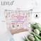 LEVLO Crafting Cosmetic Makeup Bag Hand Craft Artist Gift Crafting Makes Everything Better Zipper Pouch Bag Seamstress Merchandise Crafting Makes